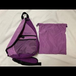 Curves side pack with shoe bag